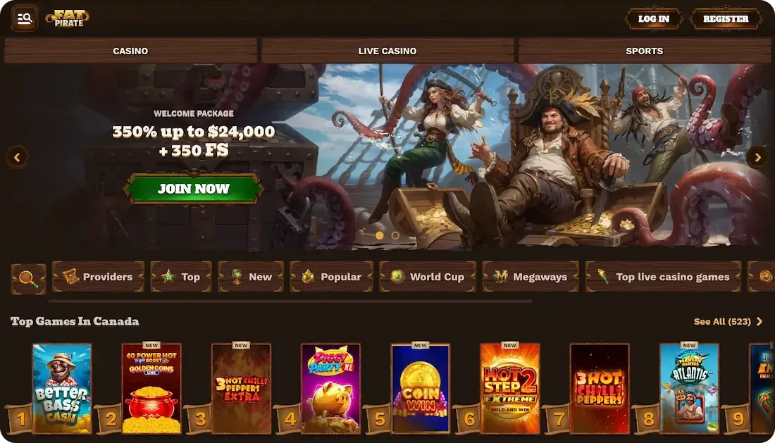 fatpirate casino site