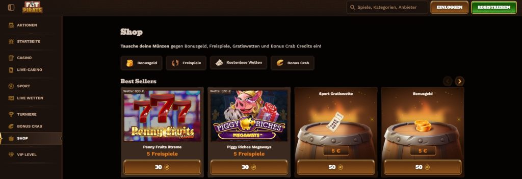 FatPirate Casino bewertung